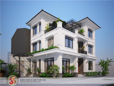 Thiết kế biệt thự Phối Nôi- Hưng Yên